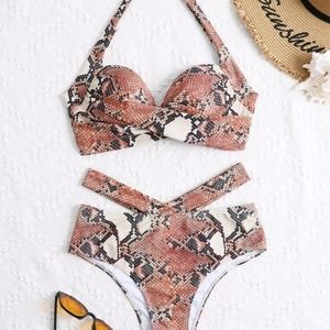 Snake Skin Bathing Suit
